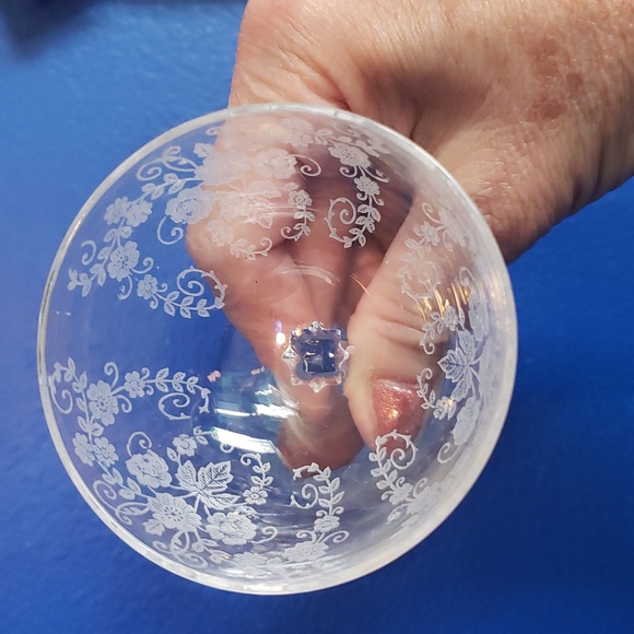 3 VTG Springtime Crystal Cordials - Picture 4 of 4